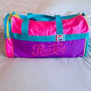 Vintage Pepsi duffel bag